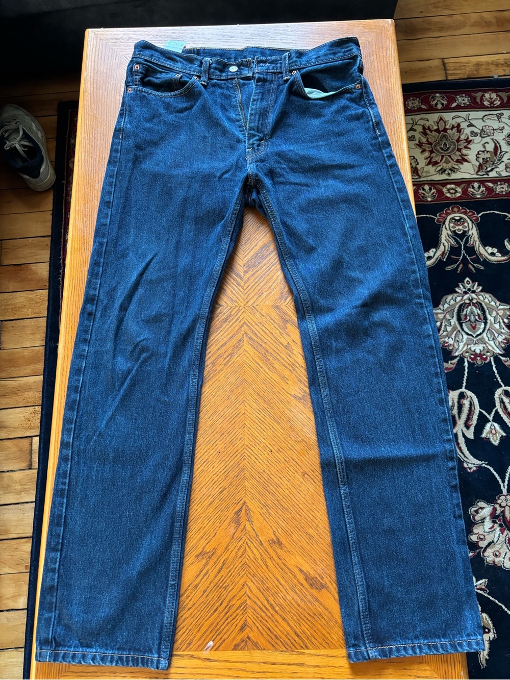 Levi's Deep Blue Straight-Leg Jeans
